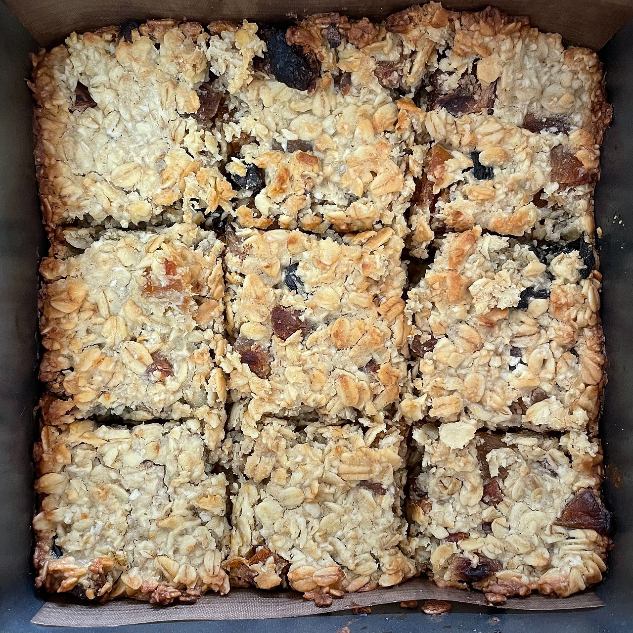 Mueslirepen met cranberry en noten